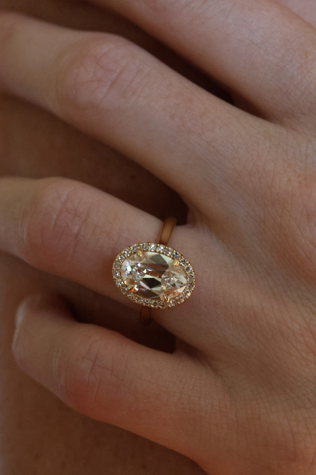 Solitaire Cathedral- 1.8 CT Cushion Lab Grown Diamond Wedding Band