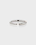 Load image into Gallery viewer, Elegant 0.20 TCW Round Lab-Grown Diamond Open Wedding Band
