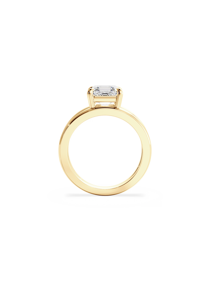 Solitaire-Oval Lab Grown Diamond Engagement Ring