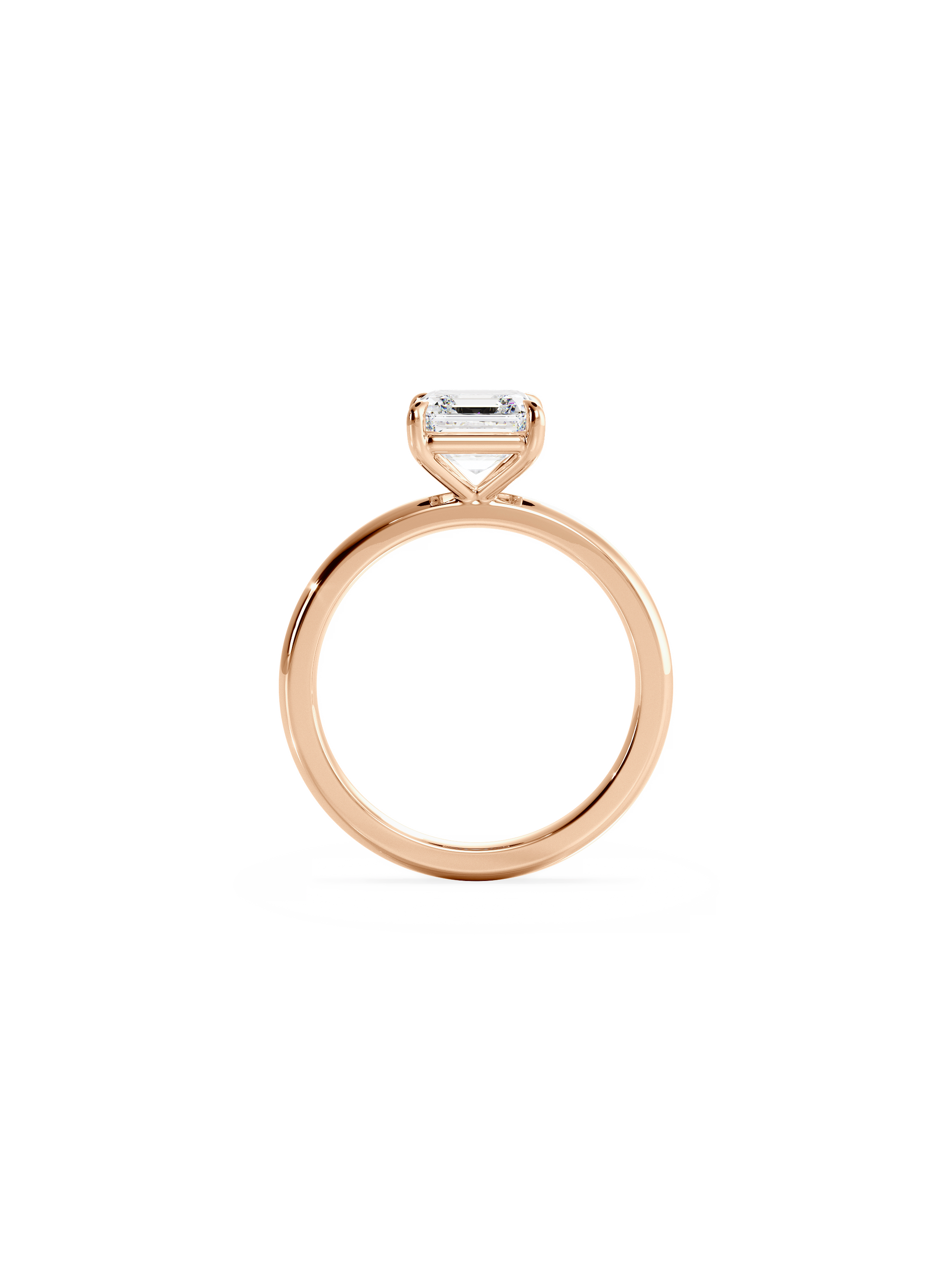 Solitaire-Oval Lab Grown Diamond Engagement Ring