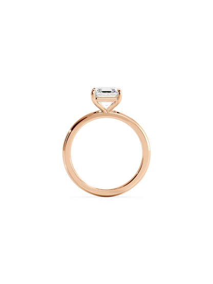 Solitaire-Oval Lab Grown Diamond Engagement Ring