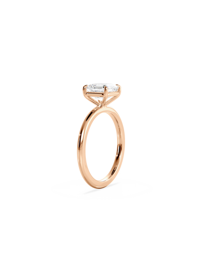 Solitaire-Oval Lab Grown Diamond Engagement Ring