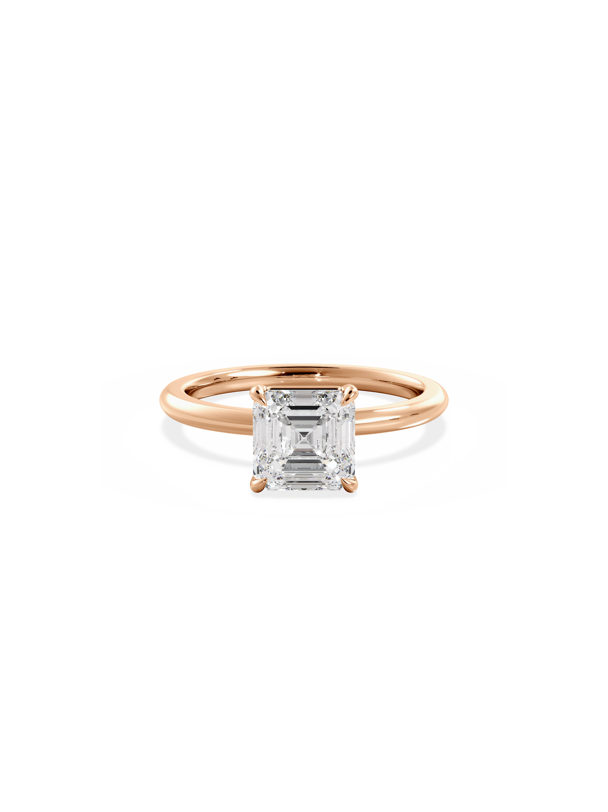 Solitaire-Oval Lab Grown Diamond Engagement Ring