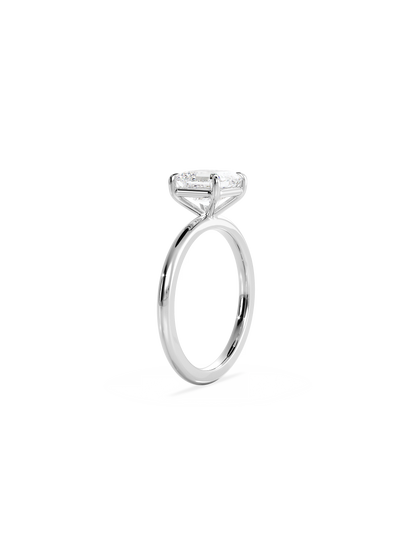 Solitaire-Oval Lab Grown Diamond Engagement Ring