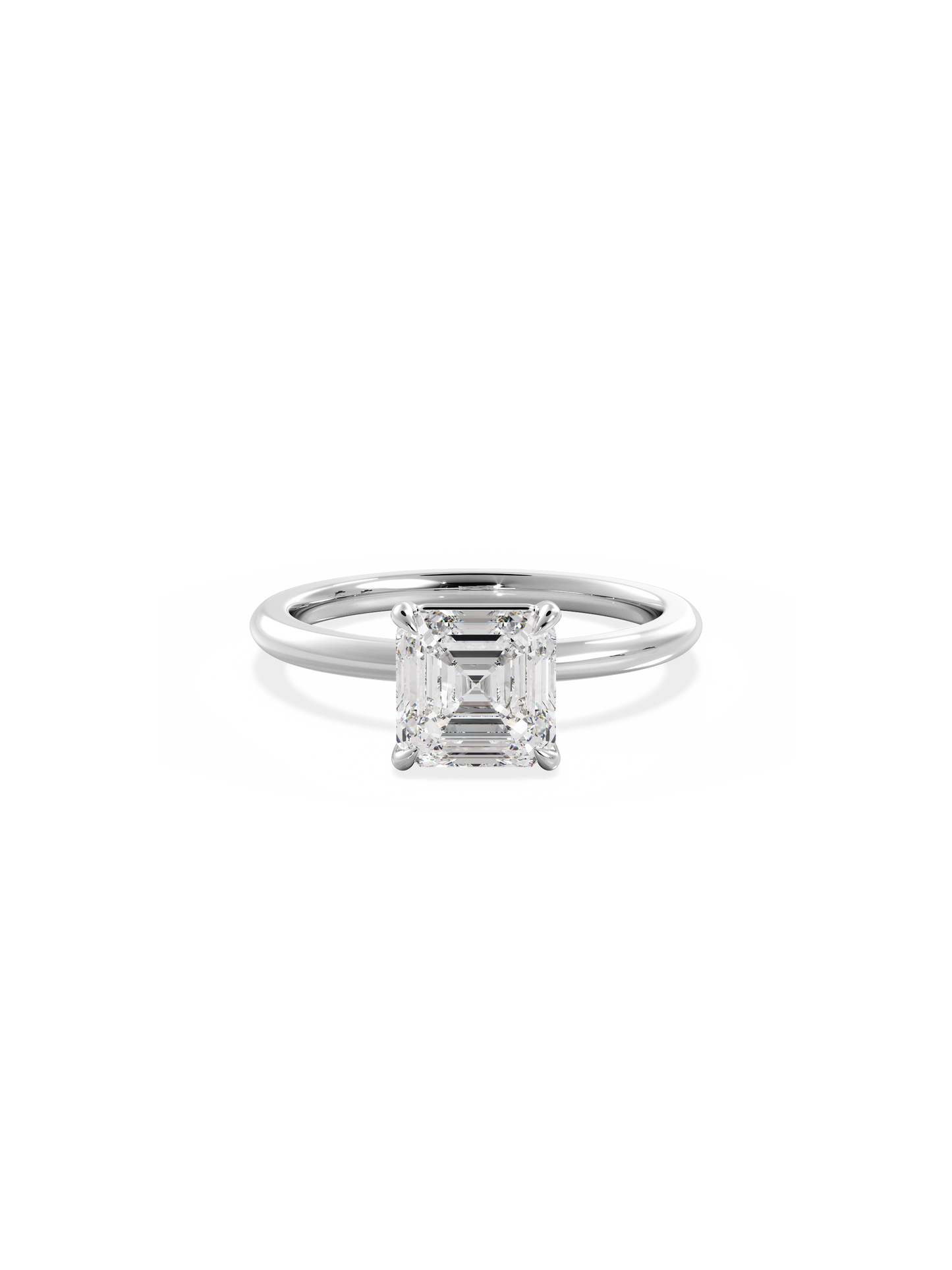 Solitaire-Oval Lab Grown Diamond Engagement Ring