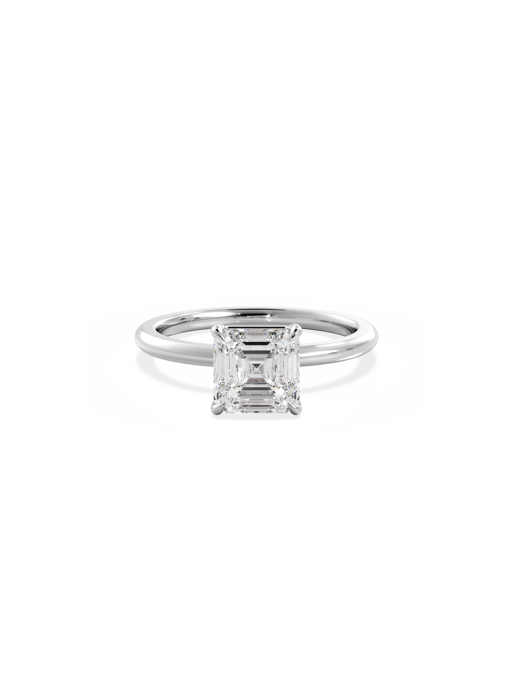 Solitaire-Oval Lab Grown Diamond Engagement Ring