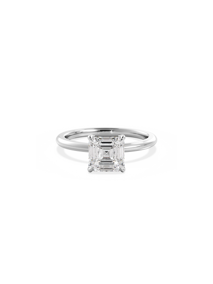 Solitaire-Oval Lab Grown Diamond Engagement Ring