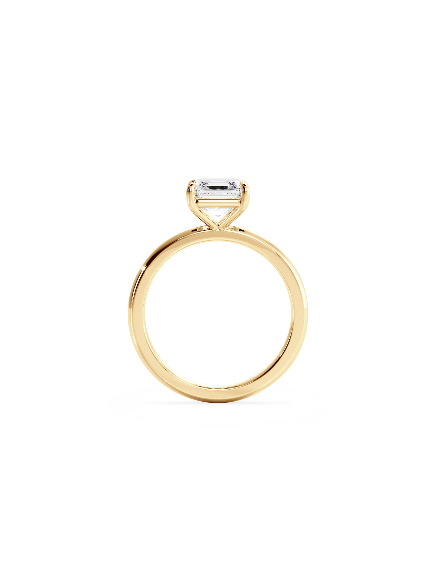 Solitaire-Oval Lab Grown Diamond Engagement Ring