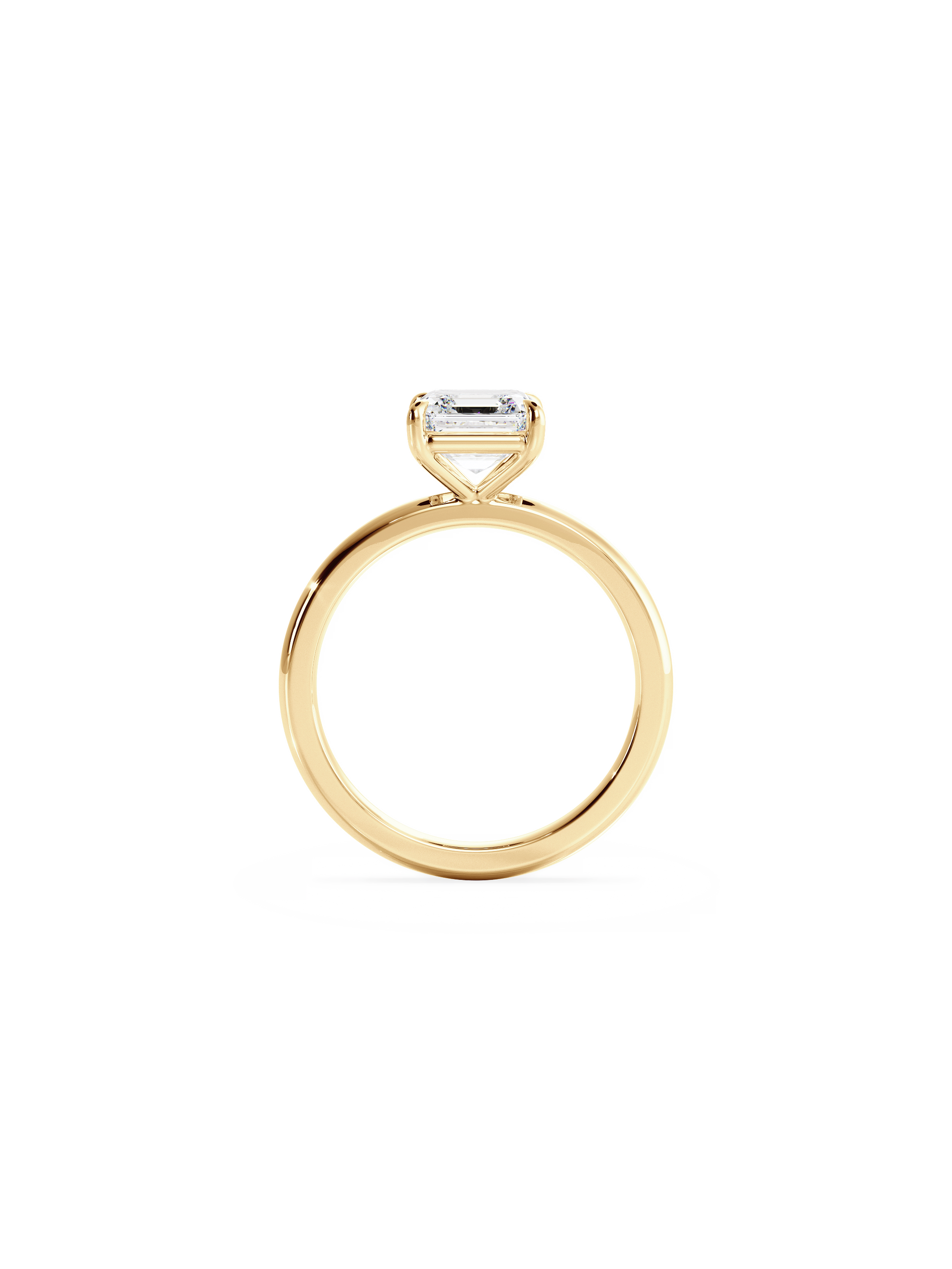 Solitaire-Oval Lab Grown Diamond Engagement Ring