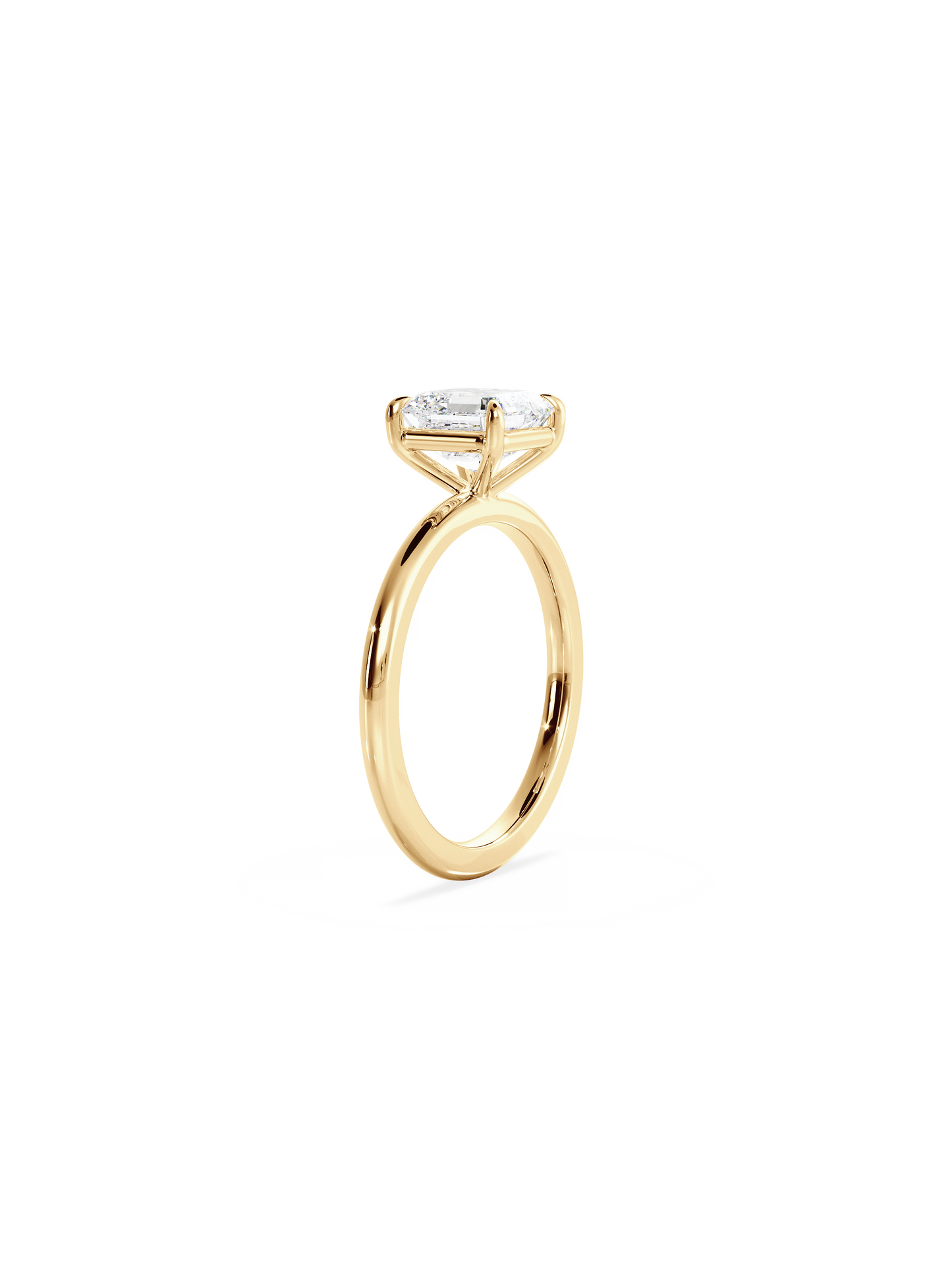 Solitaire-Oval Lab Grown Diamond Engagement Ring