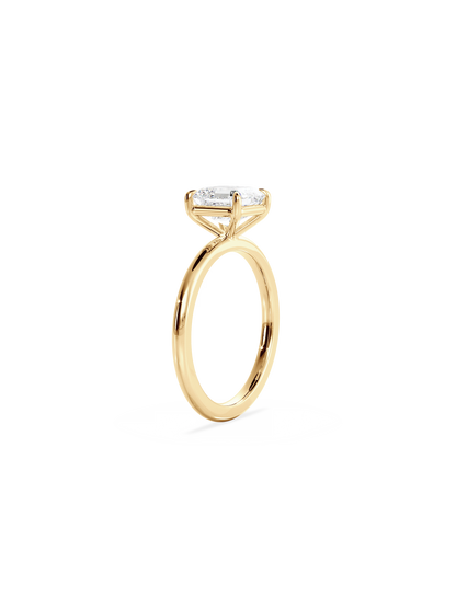 Solitaire-Oval Lab Grown Diamond Engagement Ring