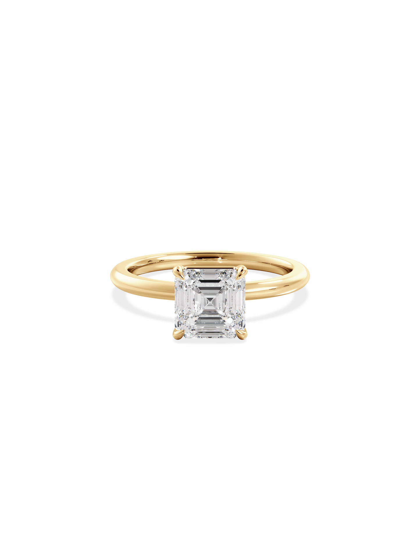 Solitaire-Oval Lab Grown Diamond Engagement Ring