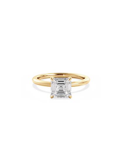 Solitaire-Oval Lab Grown Diamond Engagement Ring