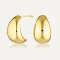 Load image into Gallery viewer, Curve C Shaped Bold Earrings
