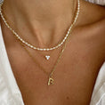 Load image into Gallery viewer, 0.25 TCW Round Lab Grown Diamond Trinity Necklace
