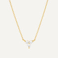 Load image into Gallery viewer, 0.25 TCW Round Lab Grown Diamond Trinity Necklace
