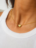 Load image into Gallery viewer, Golden Heart Embrace Locket Necklace
