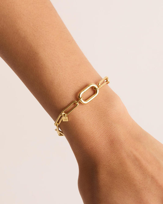 Simple Chain Love Annex Link Bracelet