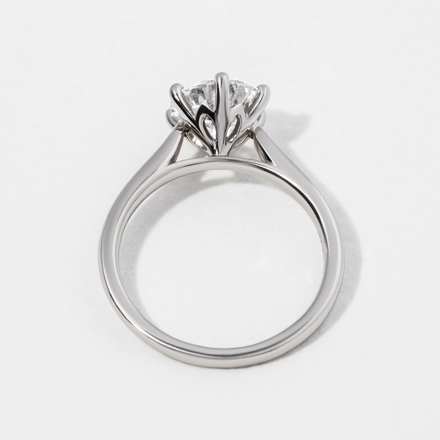 Solitaire-Oval Lab Grown Diamond Engagement Ring
