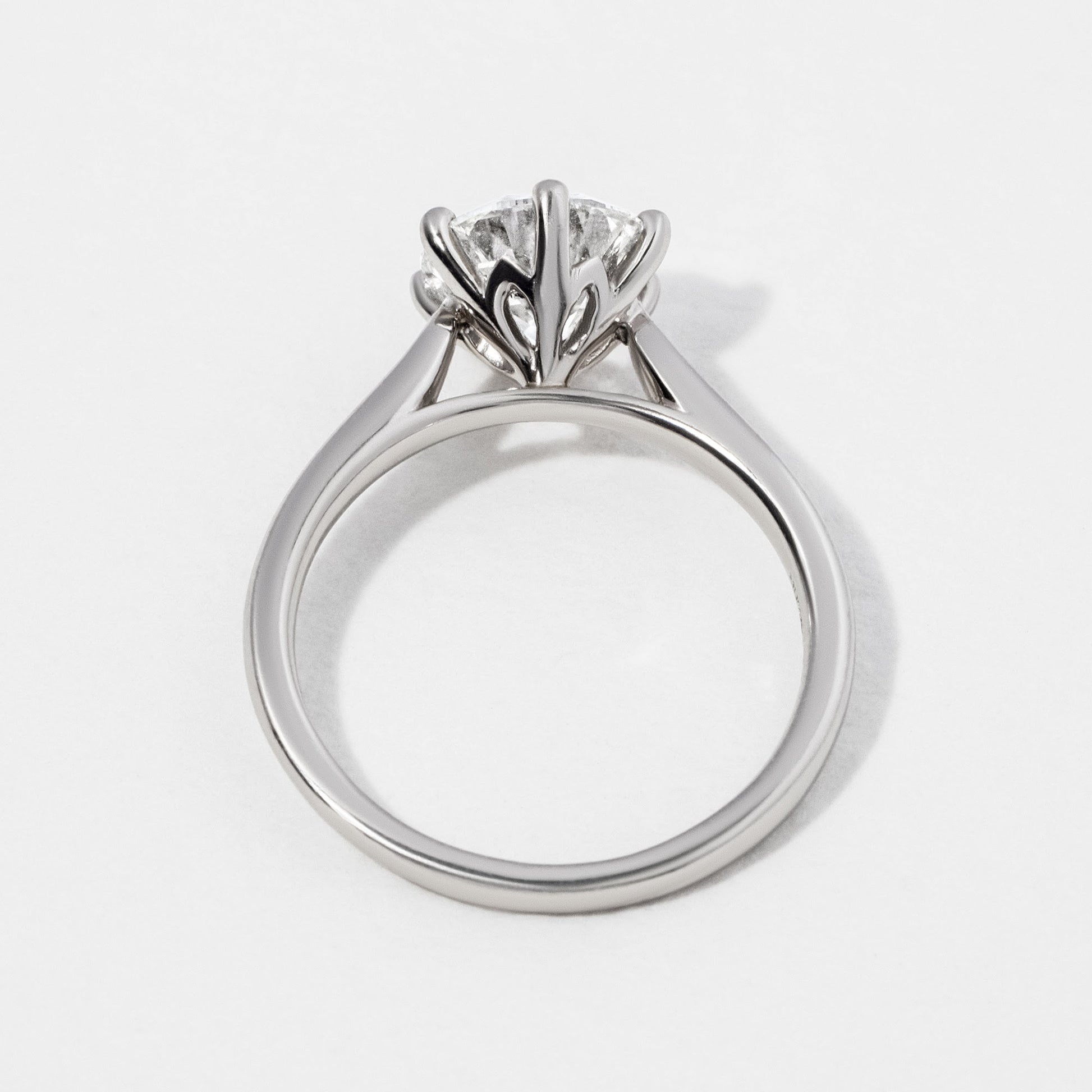 Solitaire-Oval Lab Grown Diamond Engagement Ring