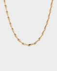 Load image into Gallery viewer, Elegant Gold Teardrop Chain Necklace
