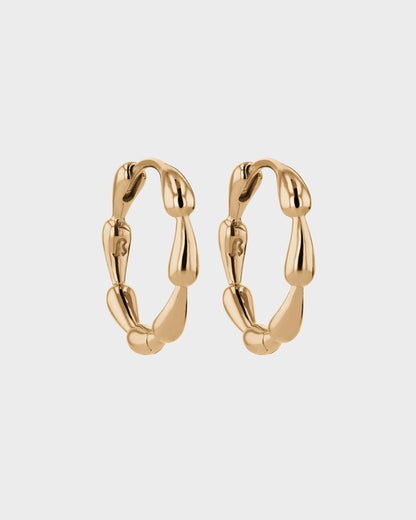 Bubble Baleen Hoop Earring 1