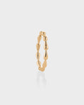 Load image into Gallery viewer, Golden Teardrop Elegance Wedding Band
