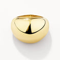 Load image into Gallery viewer, Timeless Elegance: Gold Ball Dome Wedding Band
