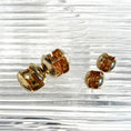 Load image into Gallery viewer, Golden Sphere Huggie Earrings
