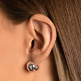 Load image into Gallery viewer, Sleek Sphere Huggie Earrings
