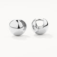 Load image into Gallery viewer, Sleek Sphere Huggie Earrings
