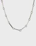 Load image into Gallery viewer, Elegant Silver Link Chain Necklace
