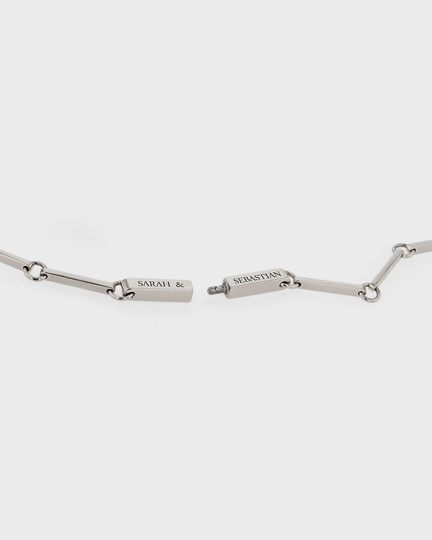 Elegant Silver Link Chain Necklace 2
