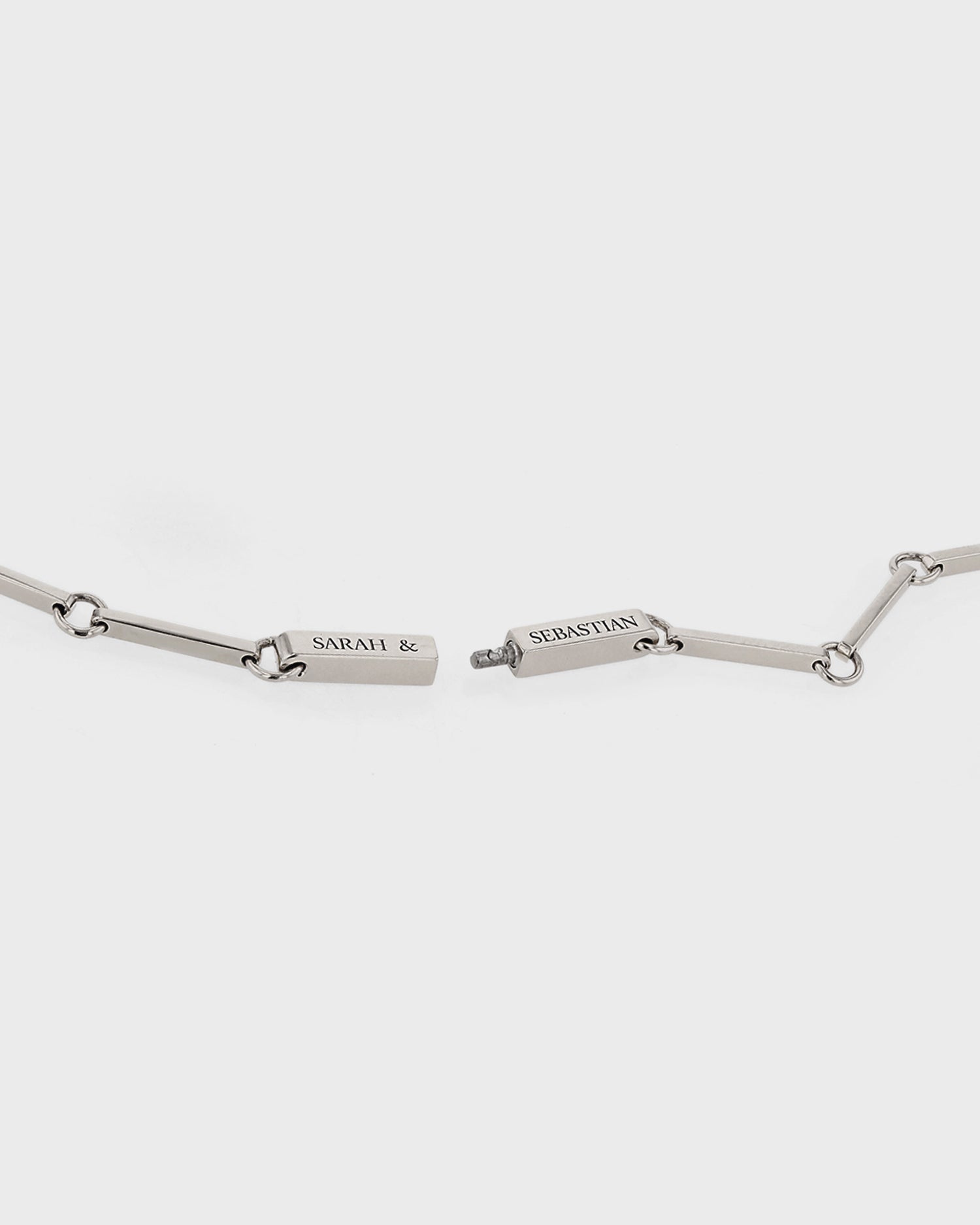 Elegant Silver Link Chain Necklace 2