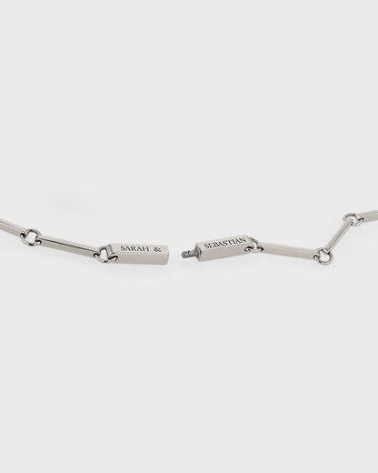 Elegant Silver Link Chain Necklace 2