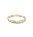 Load image into Gallery viewer, Elegant Gold Wedding Band with Round Lab-Grown Diamonds
