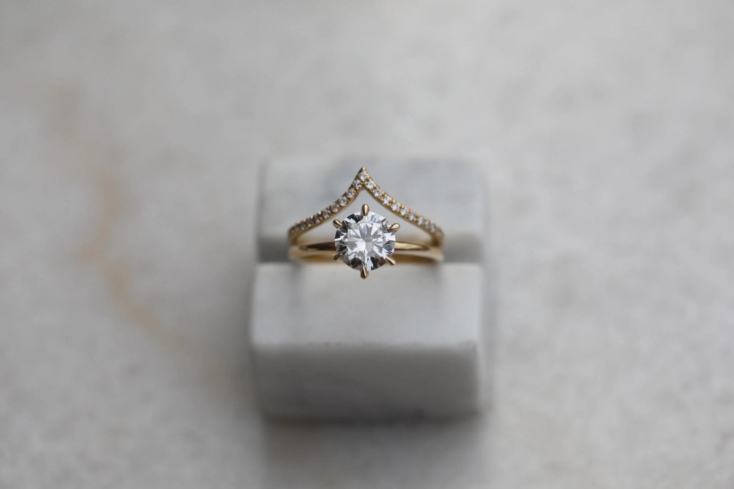 1.5 CT Round Lab-Grown Diamond Solitaire Engagement Ring in Elegant Gold Setting 5