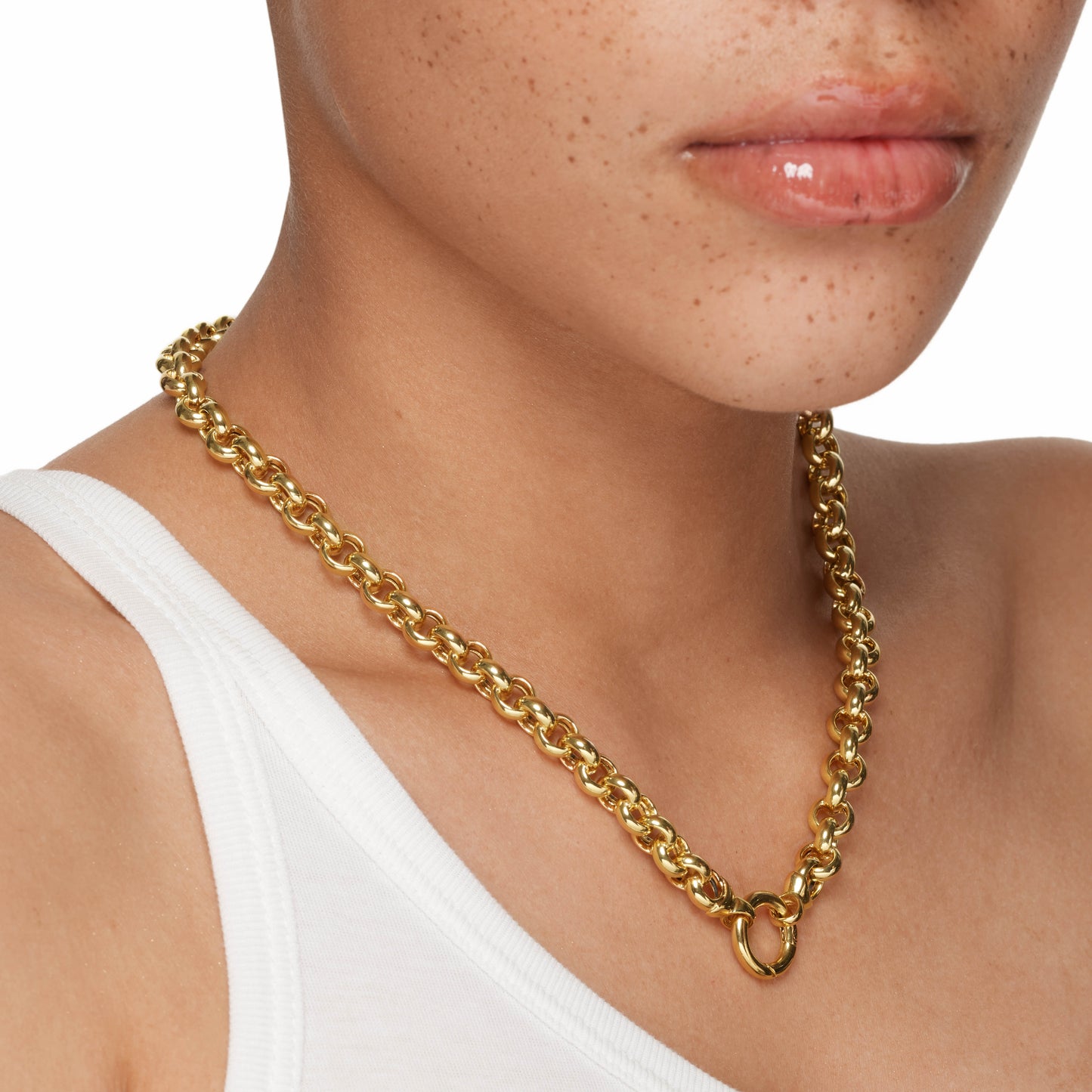 Luxury Bold Gold Chain Necklace 5