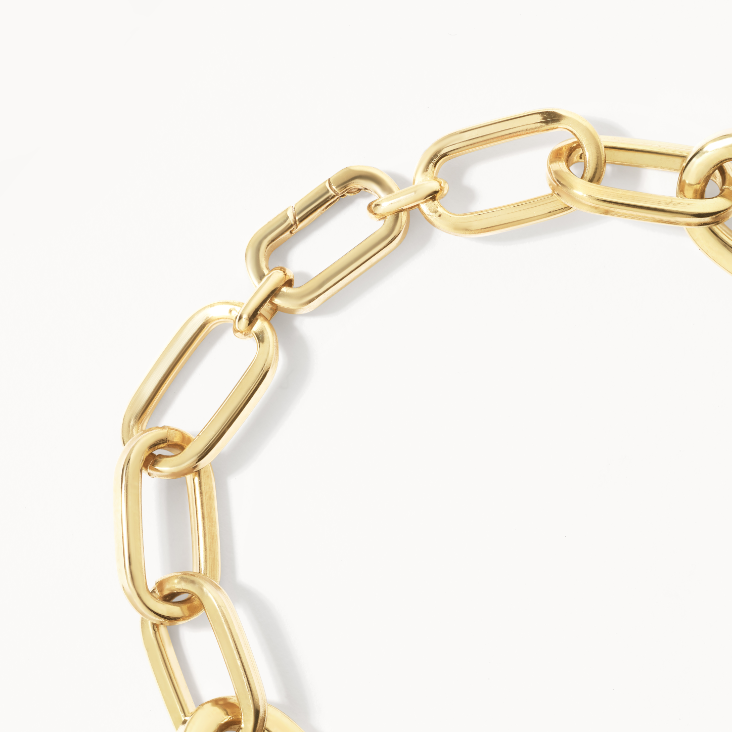 Bold Paperclip Chain Bracelet