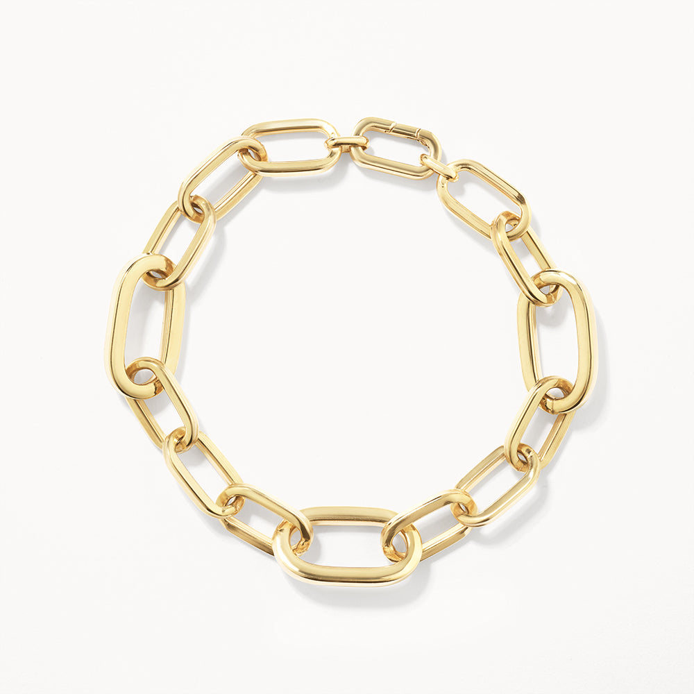 Bold Paperclip Chain Bracelet