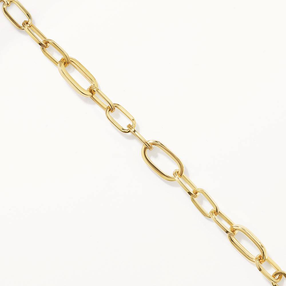Bold Paperclip Chain Necklace 11