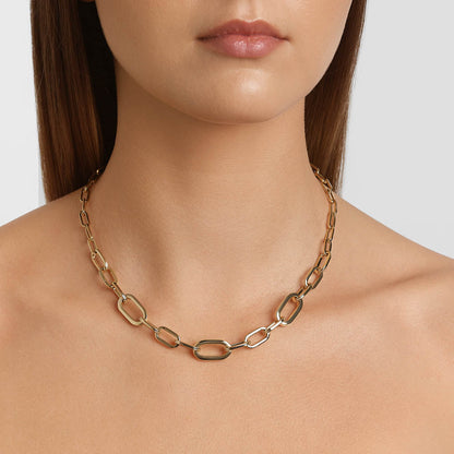 Bold Paperclip Chain Necklace 6