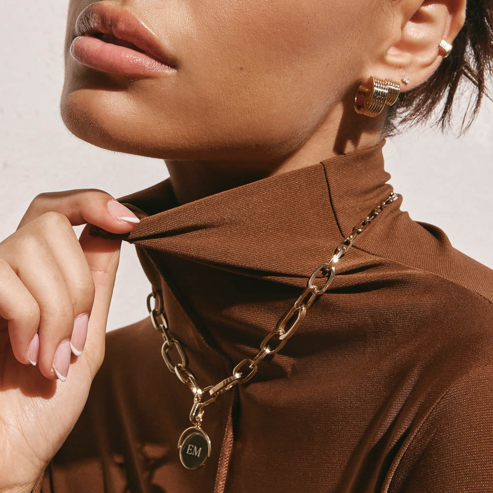 Bold Paperclip Chain Necklace 3