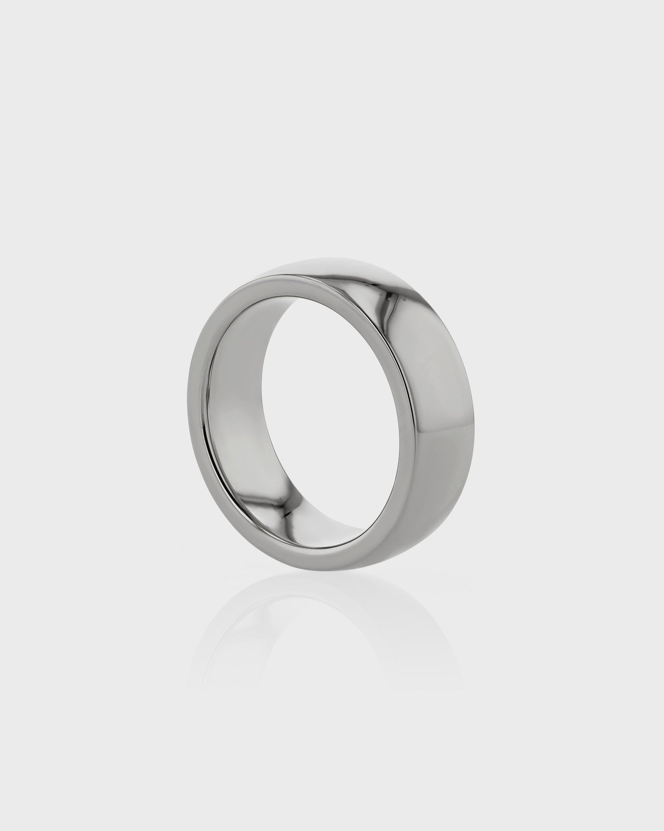 Bold Classic Simple Sold Gold Wedding Band