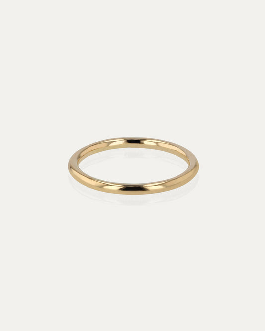 Plain-Lab Grown Diamond Wedding Band