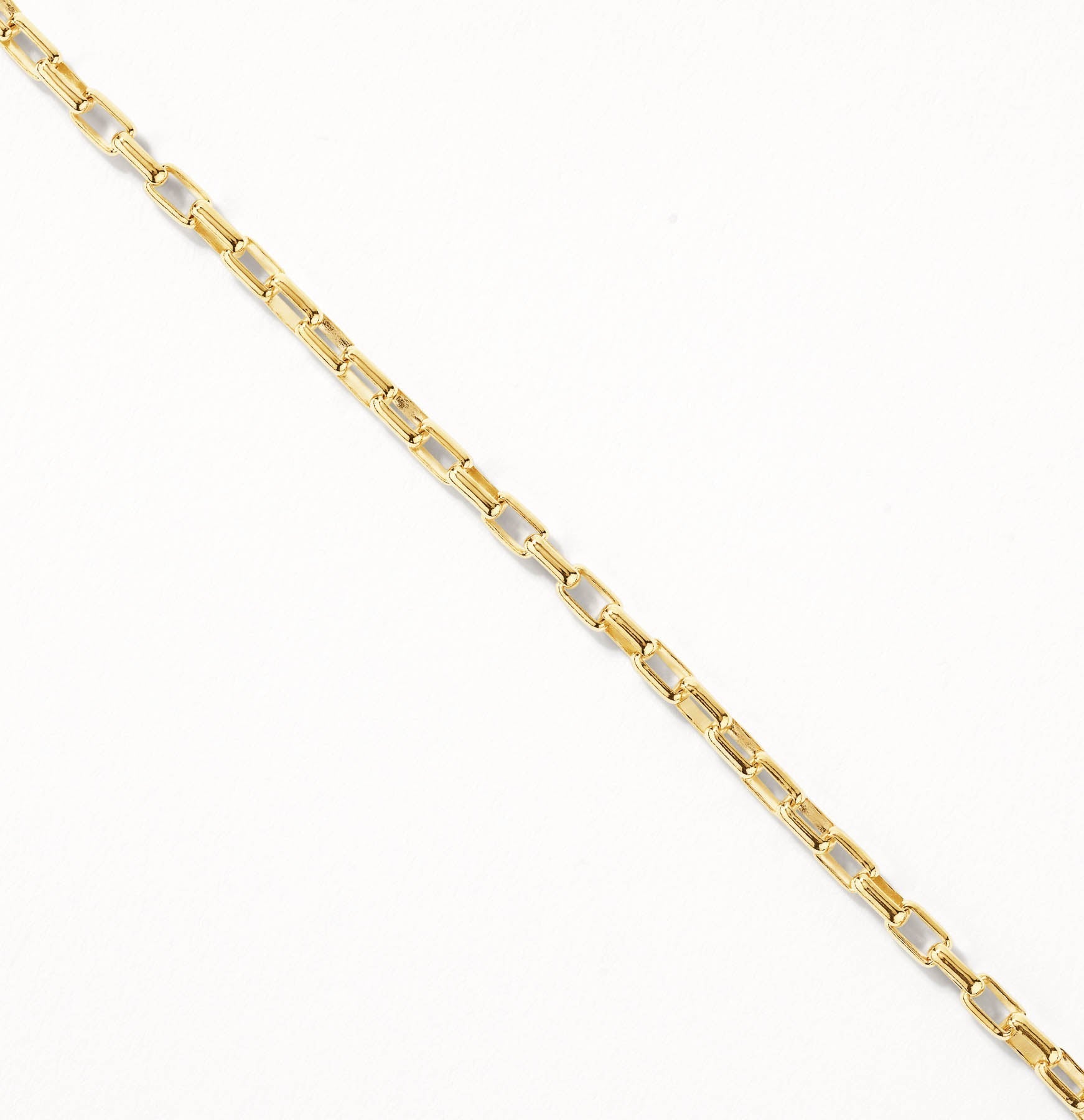 Tiny Paperclip Chain Necklace