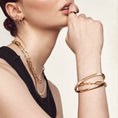 Load image into Gallery viewer, Elegant Gold Paperclip Chain Bracelet
