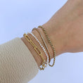 Load image into Gallery viewer, Elegant Gold Paperclip Chain Bracelet
