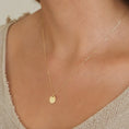 Load image into Gallery viewer, Golden Charm Round Pendant Necklace
