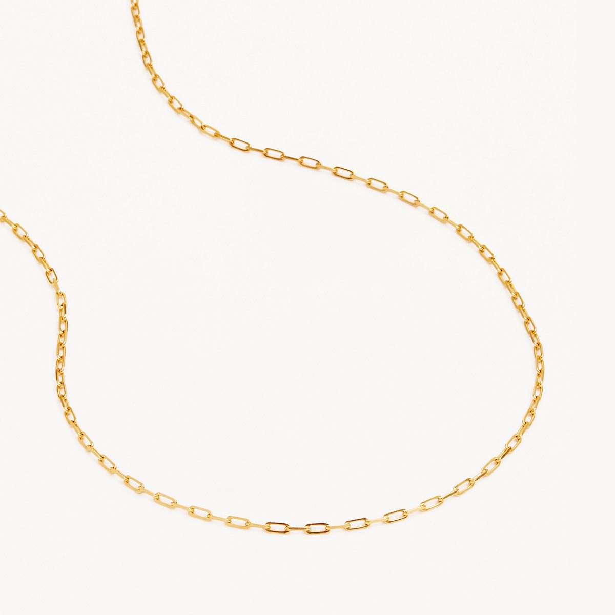 Link Chain Simple Necklace 1
